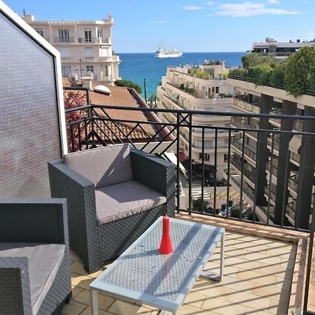 Nice Apartment Last Floor With Terrace And Clear View On The Sea Cannes Exterior foto